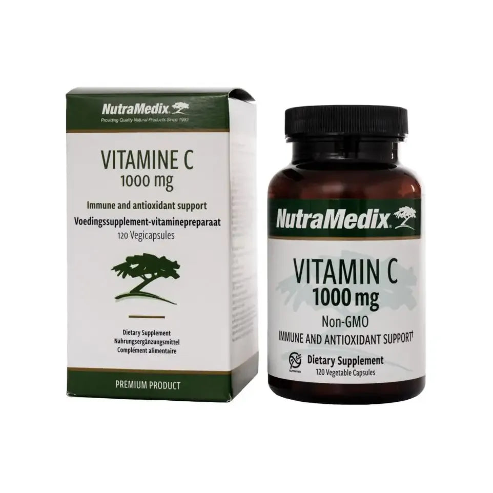 Nutramedix Vitamine C 1000 mg non-GMO 120 capsules