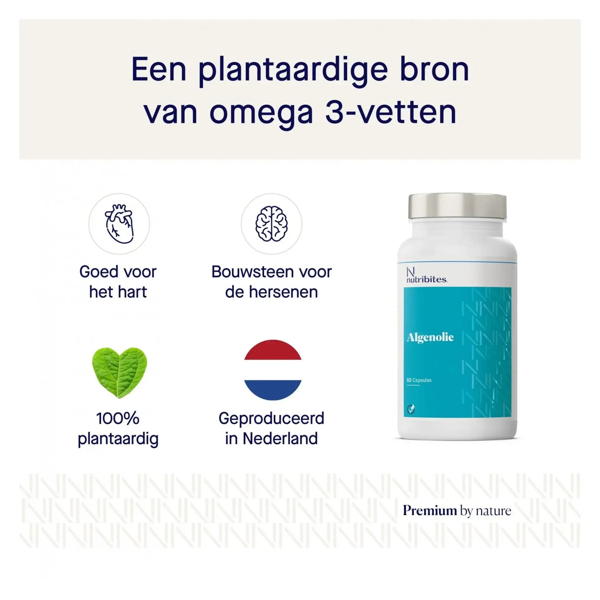 Nutribites Algenolie 60 capsules