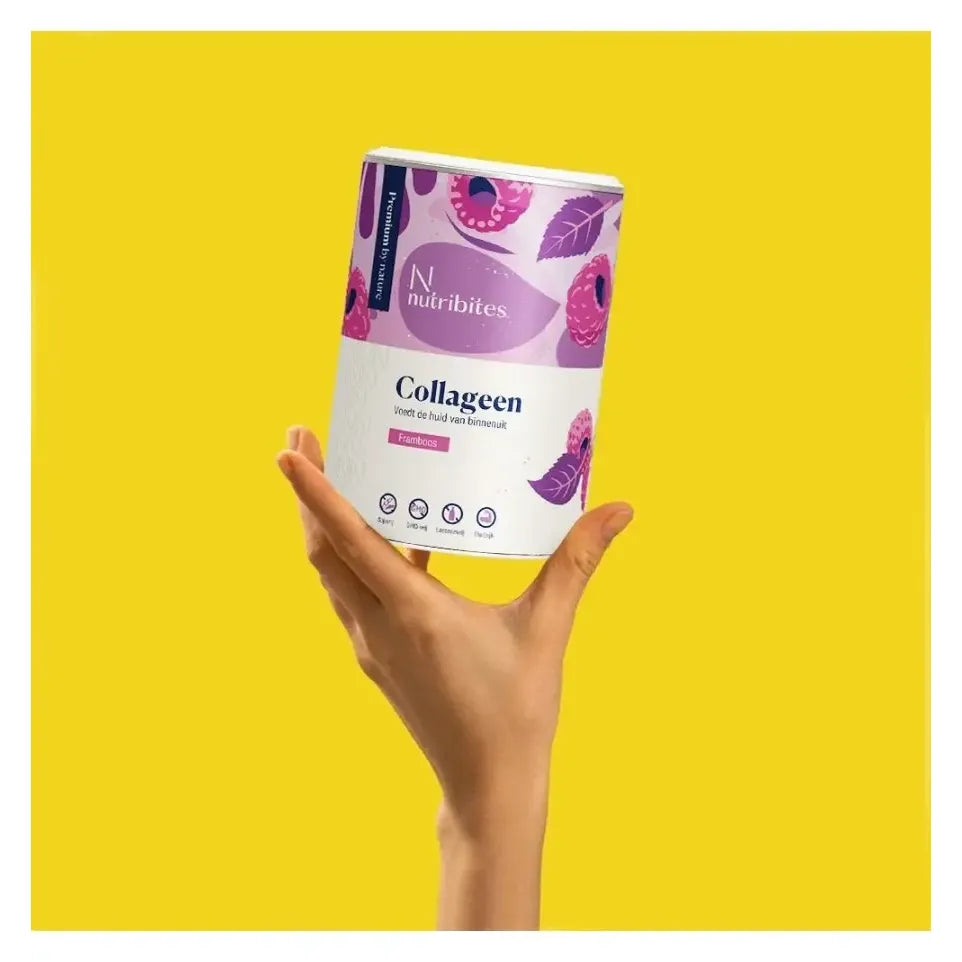 Nutribites Collageen framboos 360 gram