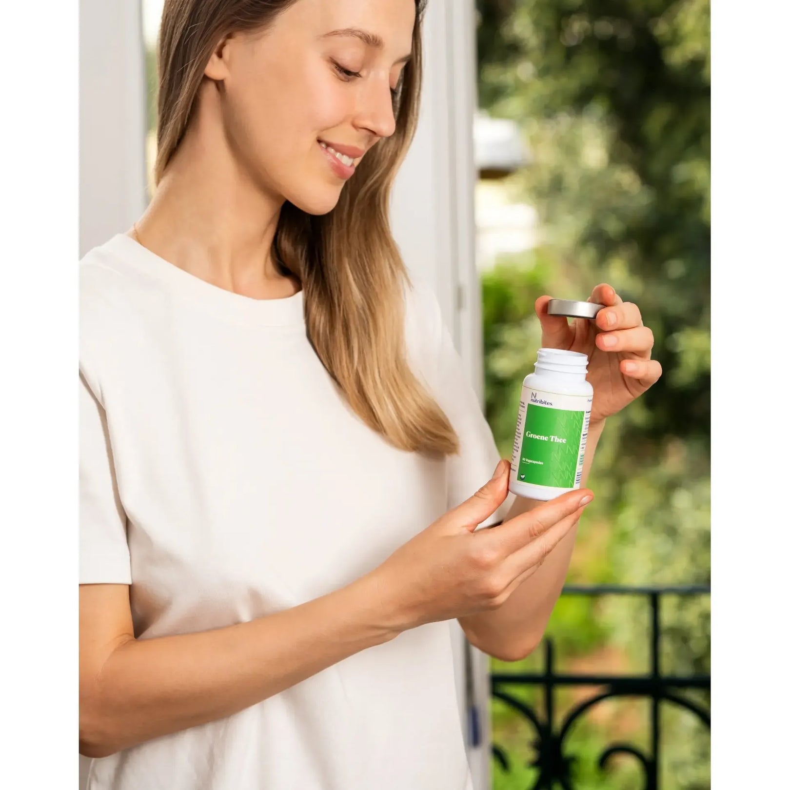 Nutribites Groene thee 60 vcaps