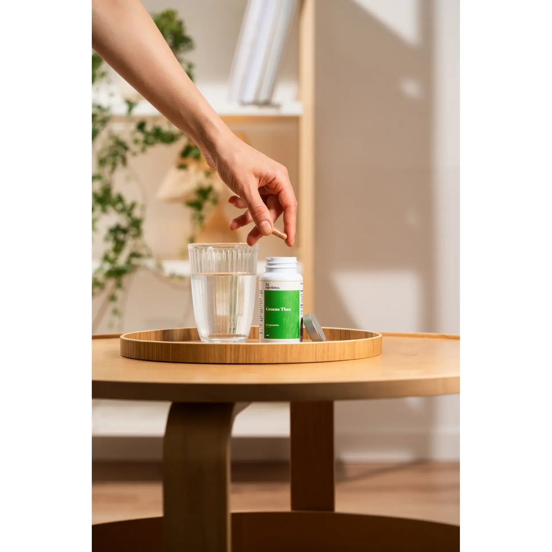 Nutribites Groene thee 60 vcaps