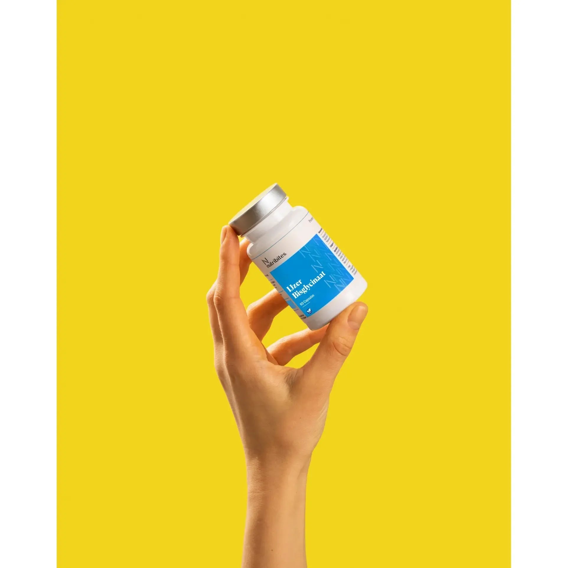 Nutribites IJzer bisglycinaat 60 vcaps