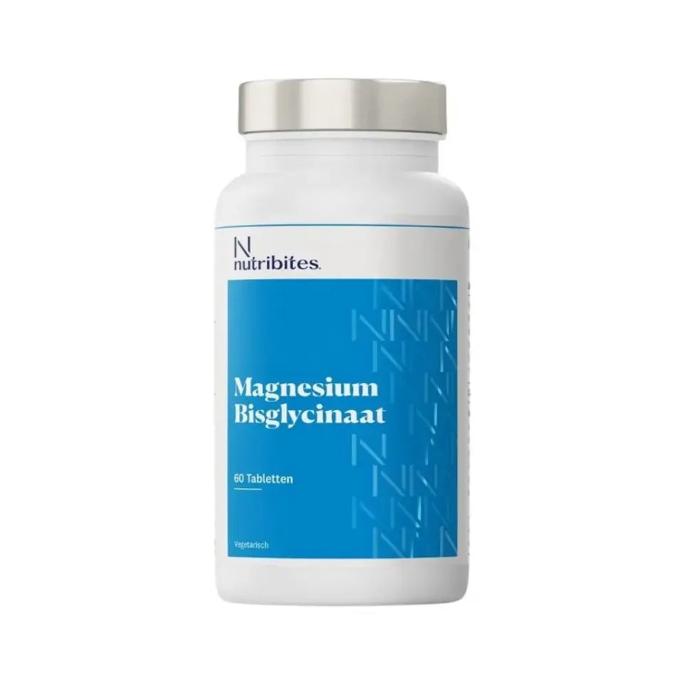 Nutribites Magnesium bisglycinaat 60 tabletten