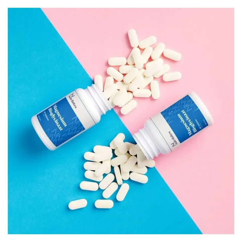 Nutribites Magnesium bisglycinaat 60 tabletten