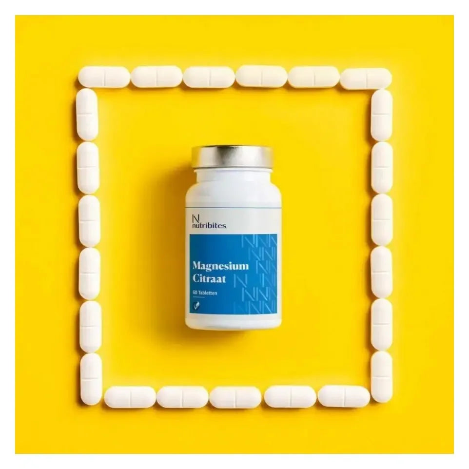 Nutribites Magnesium citraat 60 tabletten