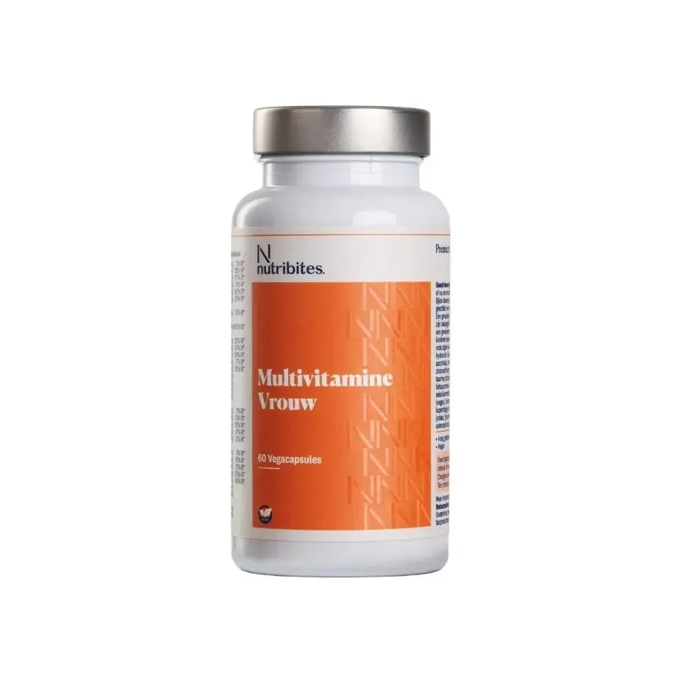 Nutribites Multivitamine vrouw 60 vcaps