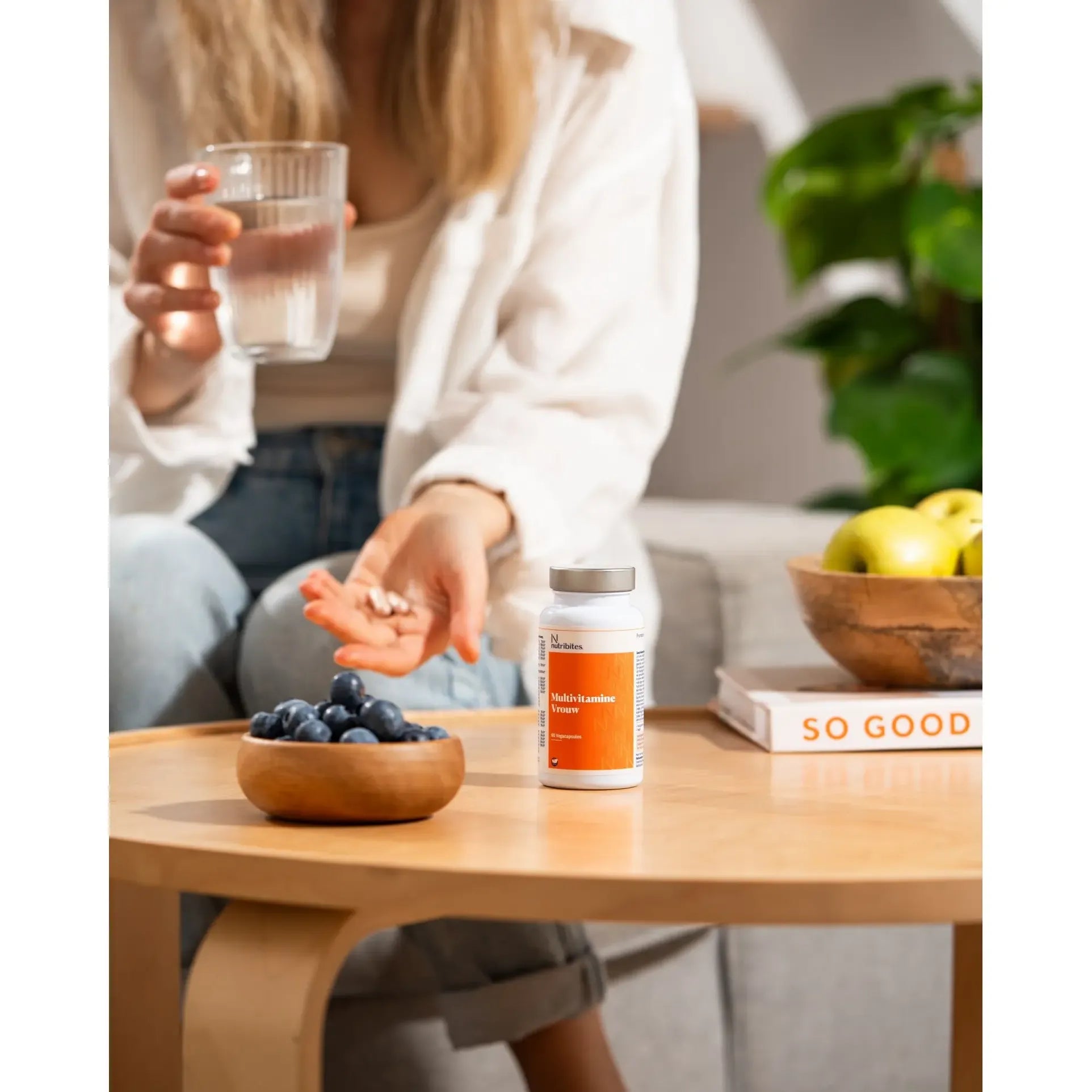 Nutribites Multivitamine vrouw 60 vcaps