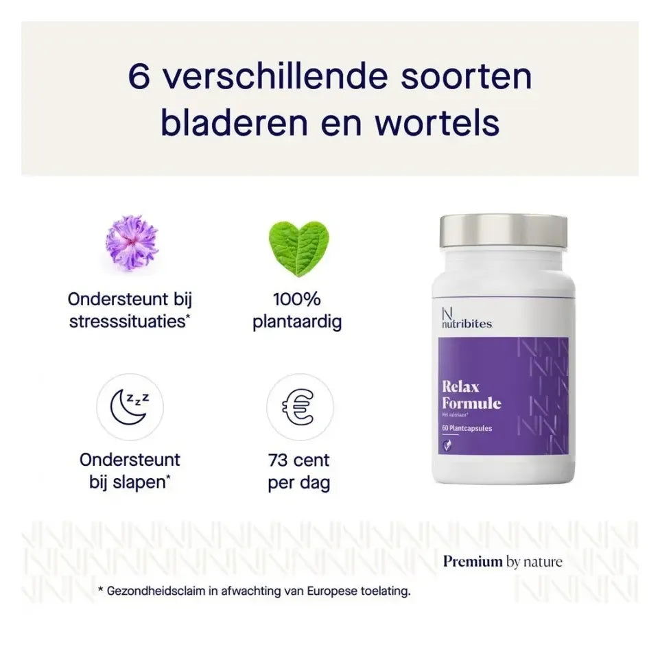 Nutribites Relax formule 60 vcaps