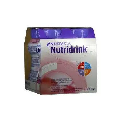 Nutricia Aardbei 200 gram 4 stuks
