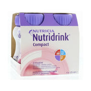 Nutricia Compact aardbei 125 ml 4 stuks