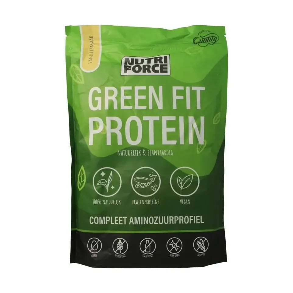 Nutriforce Green fit protein vanille 700 gram
