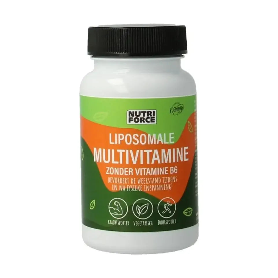 Nutriforce Liposomale multivitamine zonder vitamine B6 30 tabletten