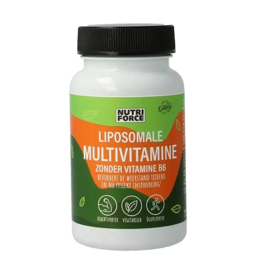 Nutriforce Liposomale multivitamine zonder vitamine B6 30 tabletten