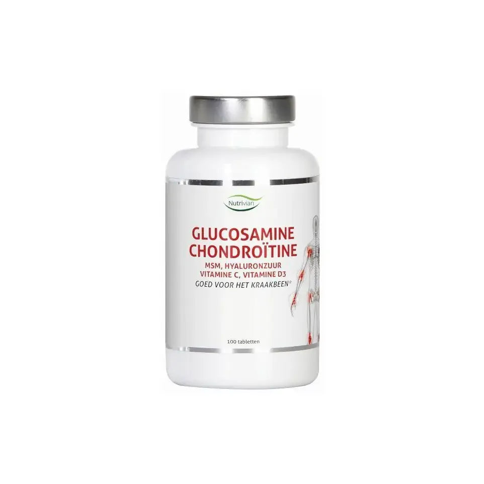 Nutrivian Glucosamine chondoitine MSM hyaluron vit D3/c 100