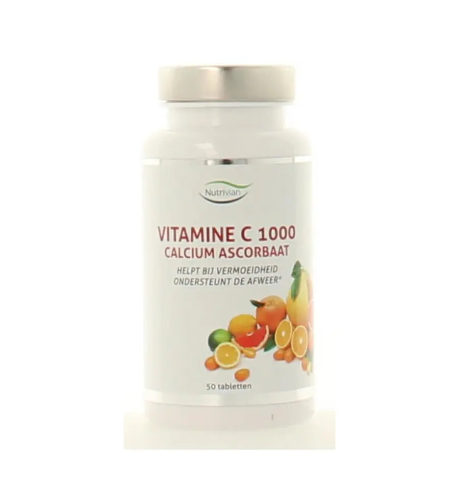 Nutrivian Vitamine C1000 mg calcium ascorbaat 200 tabletten