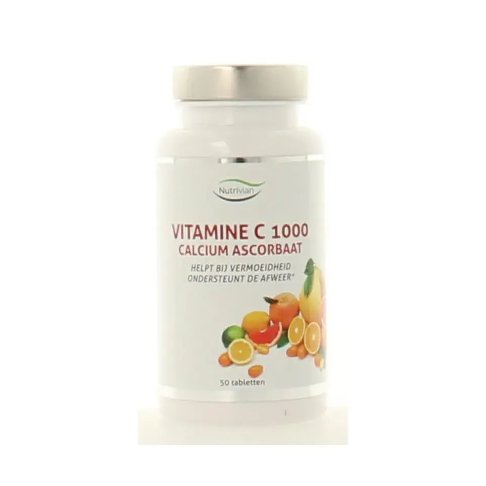 Nutrivian Vitamine C1000 mg calcium ascorbaat 200 tabletten