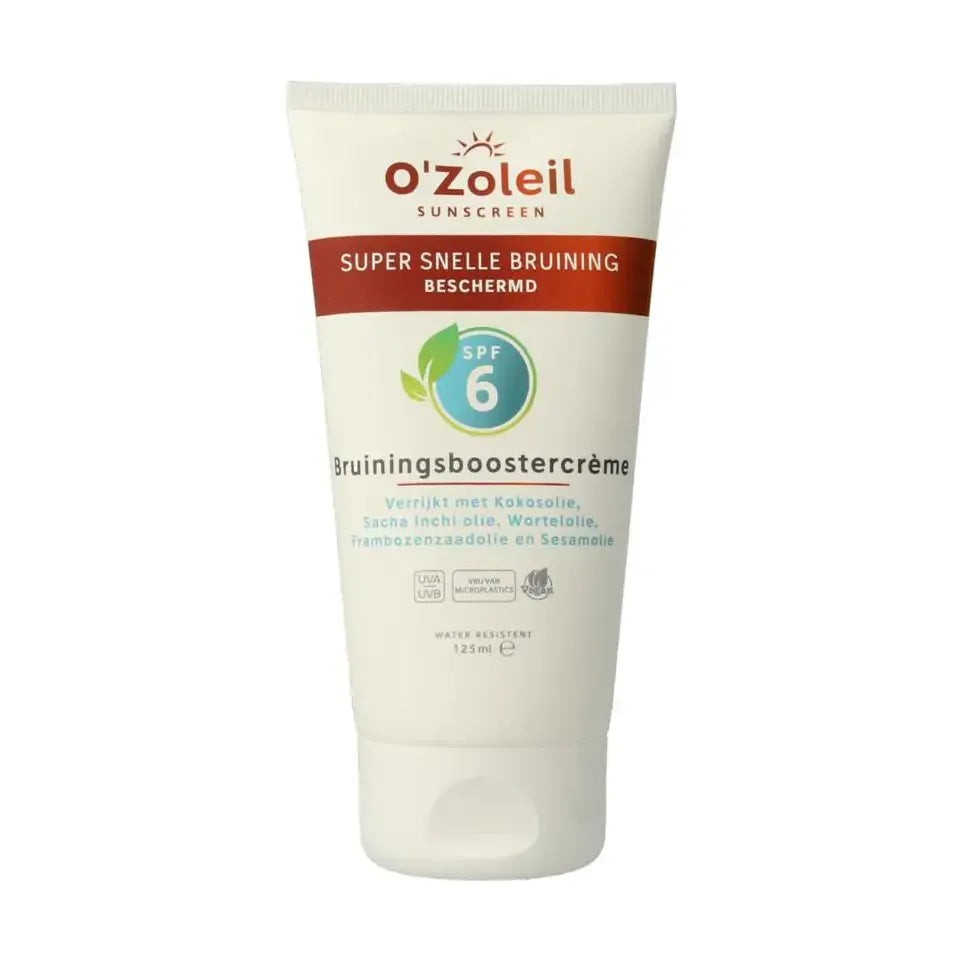 O'Zoleil Bruiningsbooster creme SPF6 125 ml