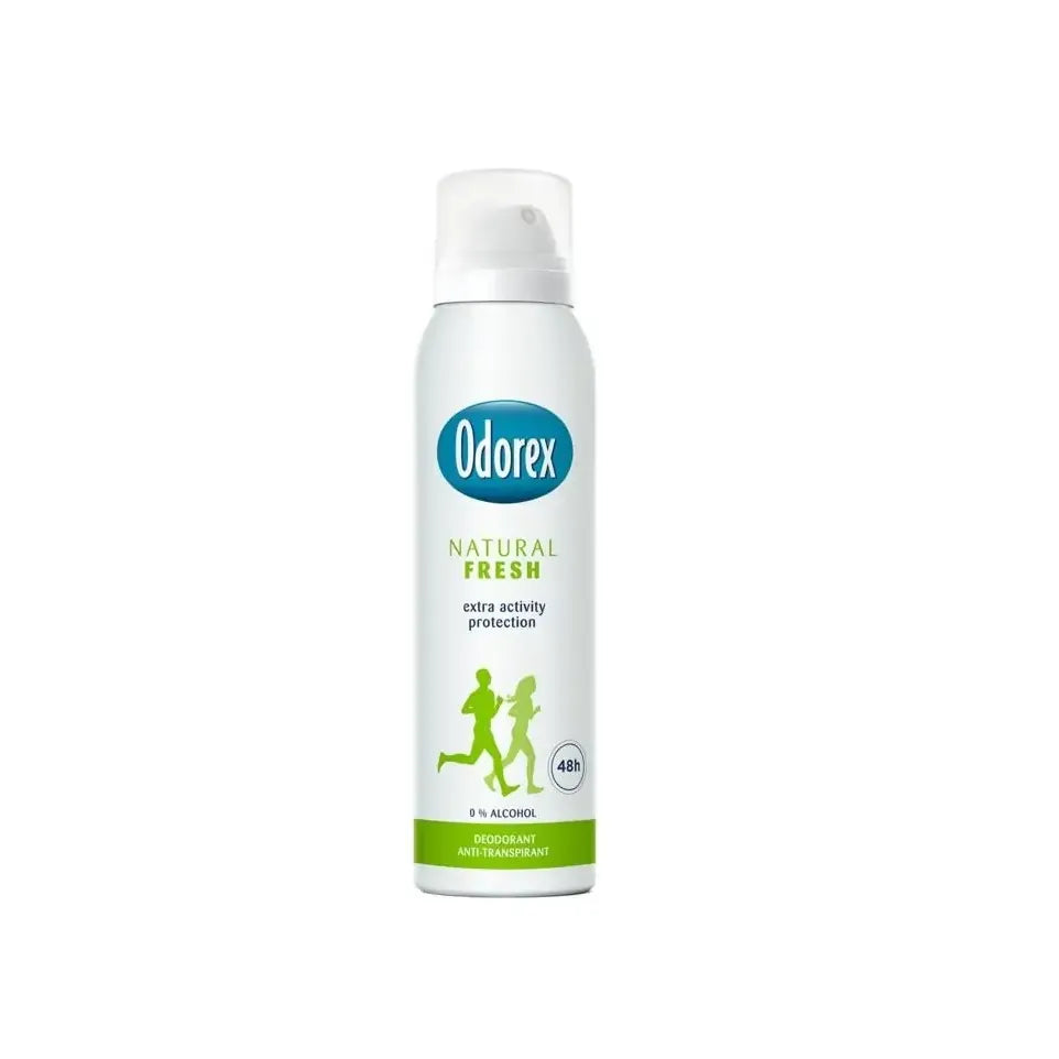Odorex Body heat responsive spray natural fresh 150 ml