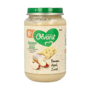 Olvarit Banaan appel yoghurt 6M50 200 gram