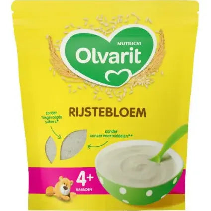 Olvarit Rijstebloem 4+ maanden 200 gram