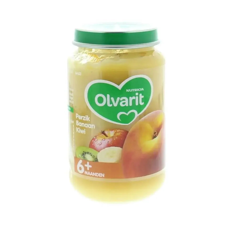 Olvarit Perzik banaan kiwi 6M53 200 gram
