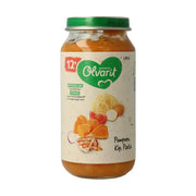 Olvarit Pompoen kip pasta 12M06 250 gram