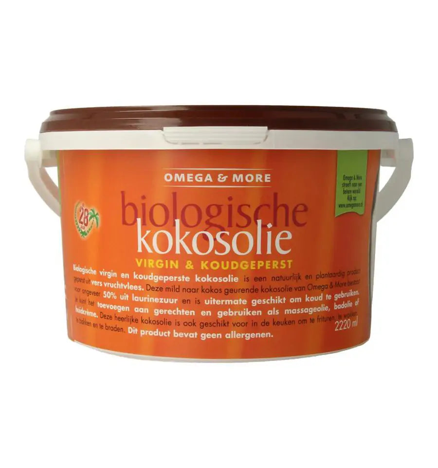 Omega en More Kokosolie extra virgin 2220 ml