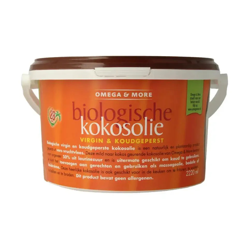 Omega en More Kokosolie extra virgin 2220 ml