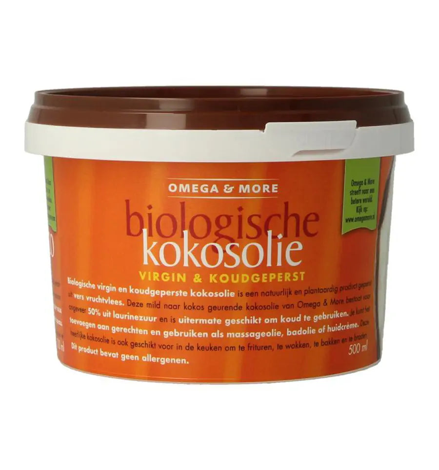Omega en More Kokosolie extra virgin 500 ml