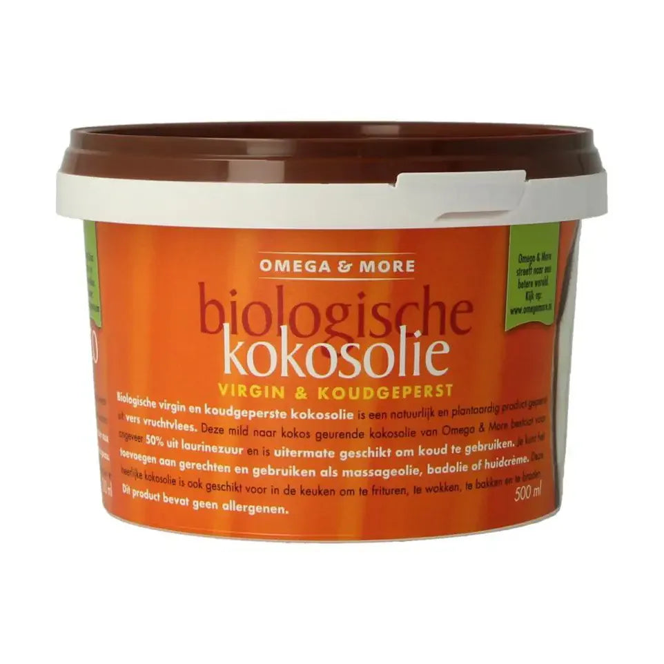 Omega en More Kokosolie extra virgin 500 ml