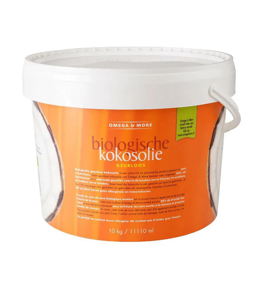 Omega en More Kokosolie geurloos 10 kg