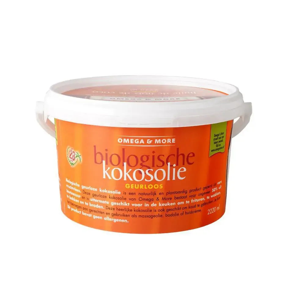 Omega en More Kokosolie geurloos 2220 ml