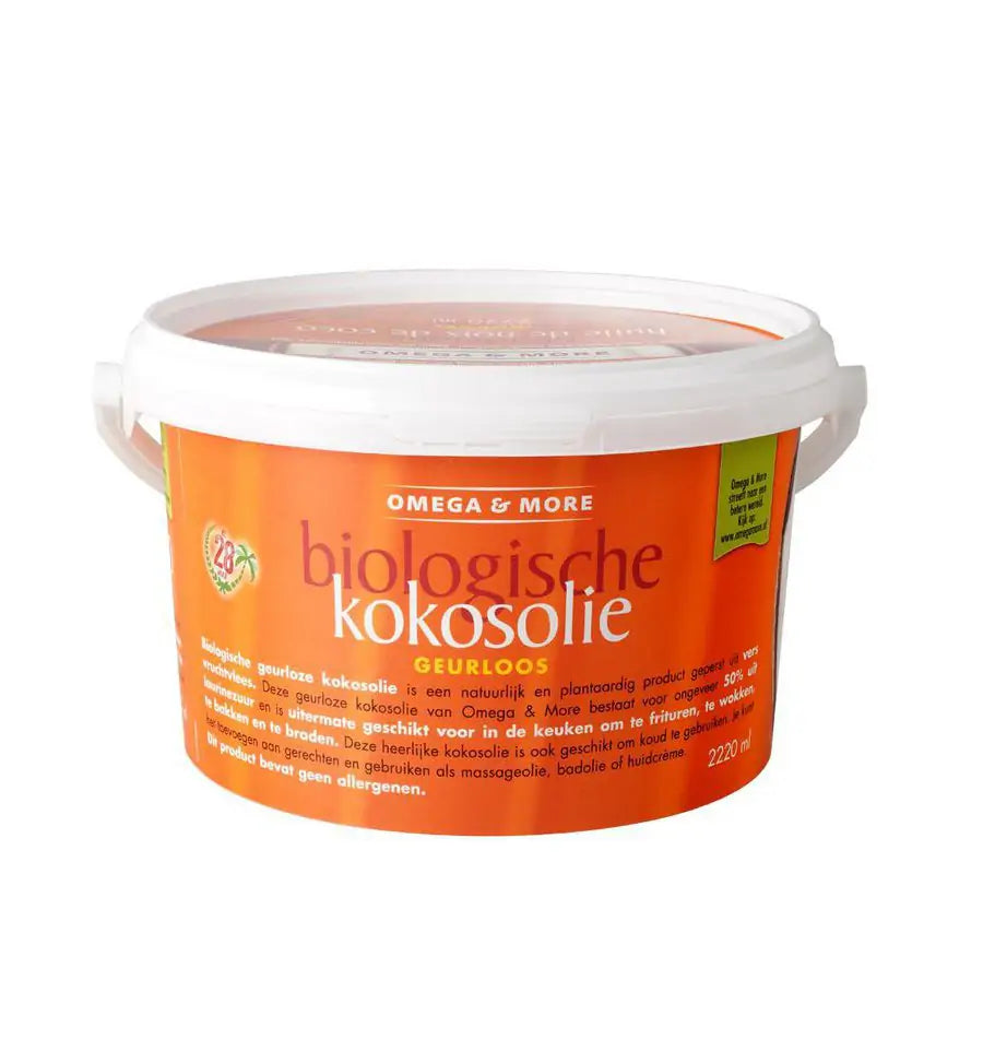 Omega en More Kokosolie geurloos 2220 ml