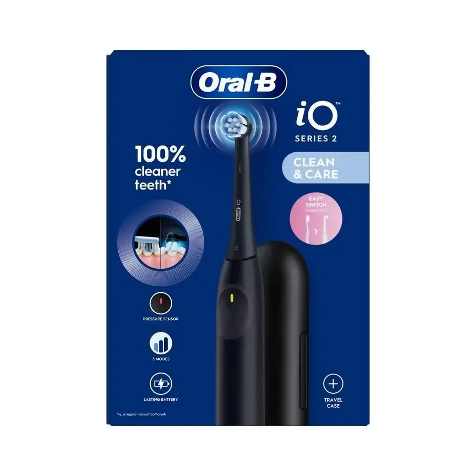 Oral B elektrische tandenborstel night black + reisetui
