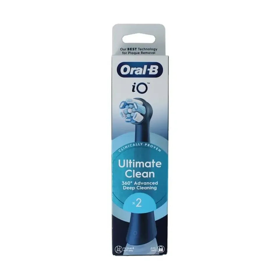 Oral B Opzetborstels ultimate clean black 2 stuks
