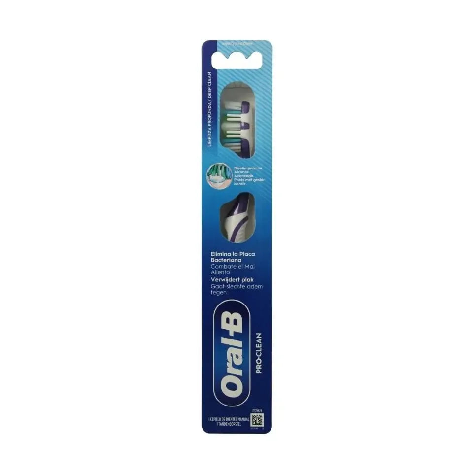 Oral B Pro 1 clean black hand tandenborstel