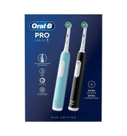 Oral B Tandenborstel elektrisch Pro TQ black & white 2 stuks