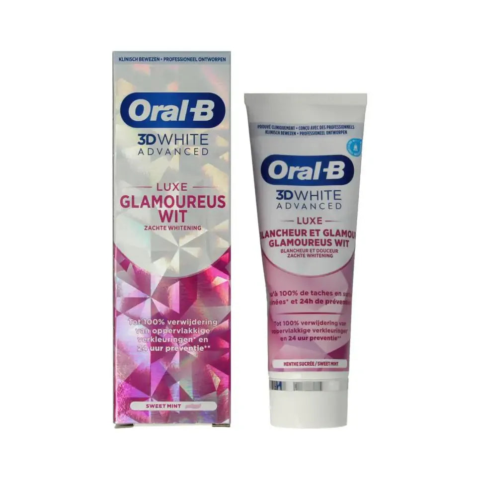 Oral B Tandpasta 3D white luxe 75 ml