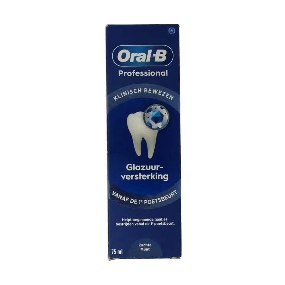 Oral B Tandpasta professional enamel strength clean mint 75 ml