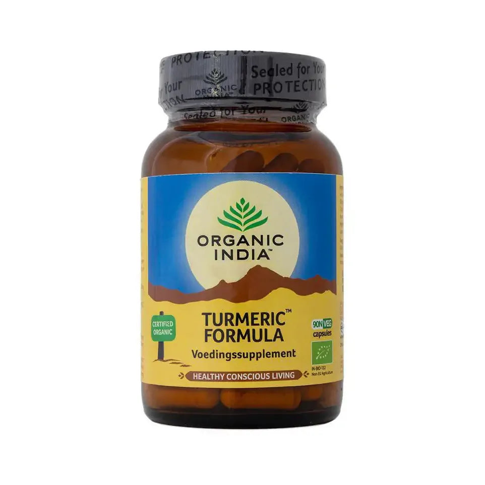 Organic India Turmeric formule kurkuma 90 capsules