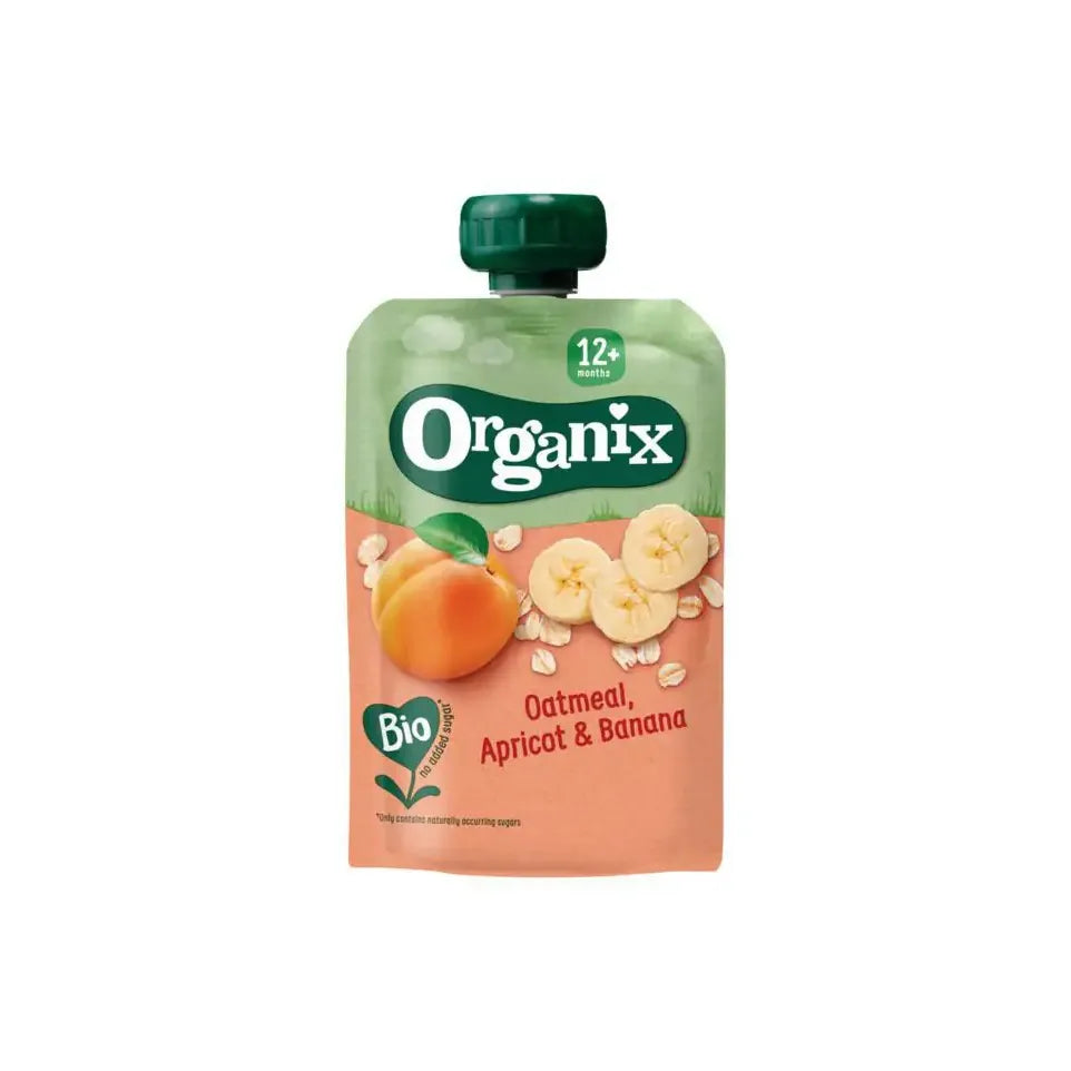 Organix Just oatmeal apricot banana 12+ maanden 100 gram