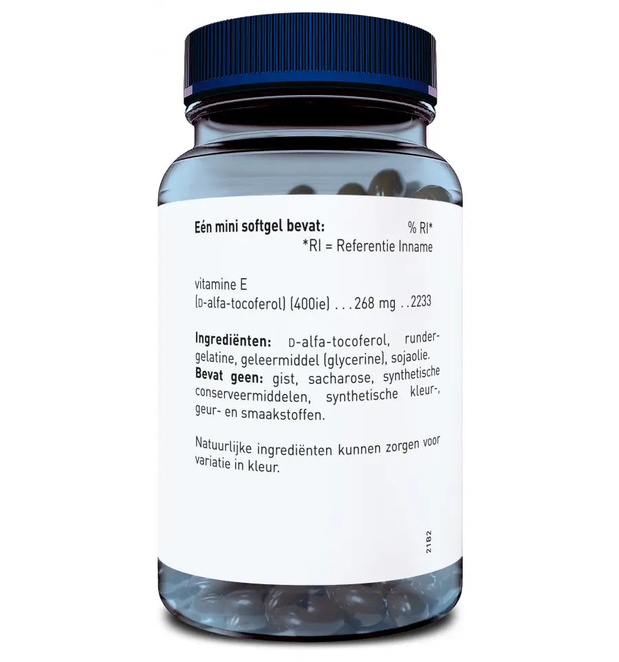 Orthica E-400 60 mini softgels (afbeelding 3)