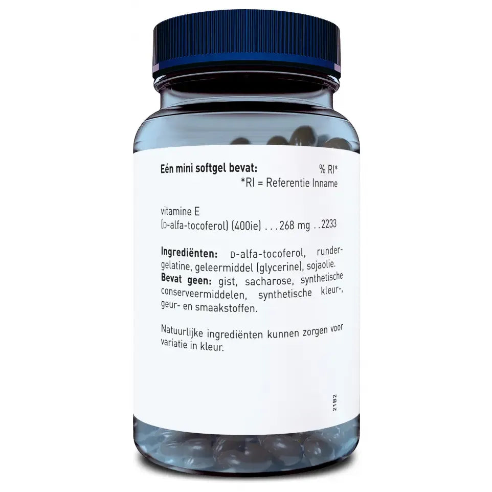 Orthica E-400 60 mini softgels (afbeelding 3)