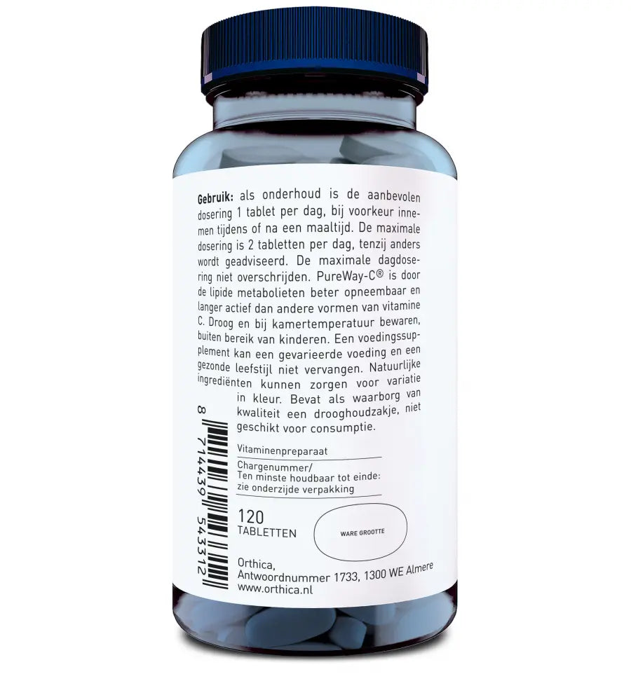 Orthica C-500 Pureway 60 tabletten (afbeelding 2)