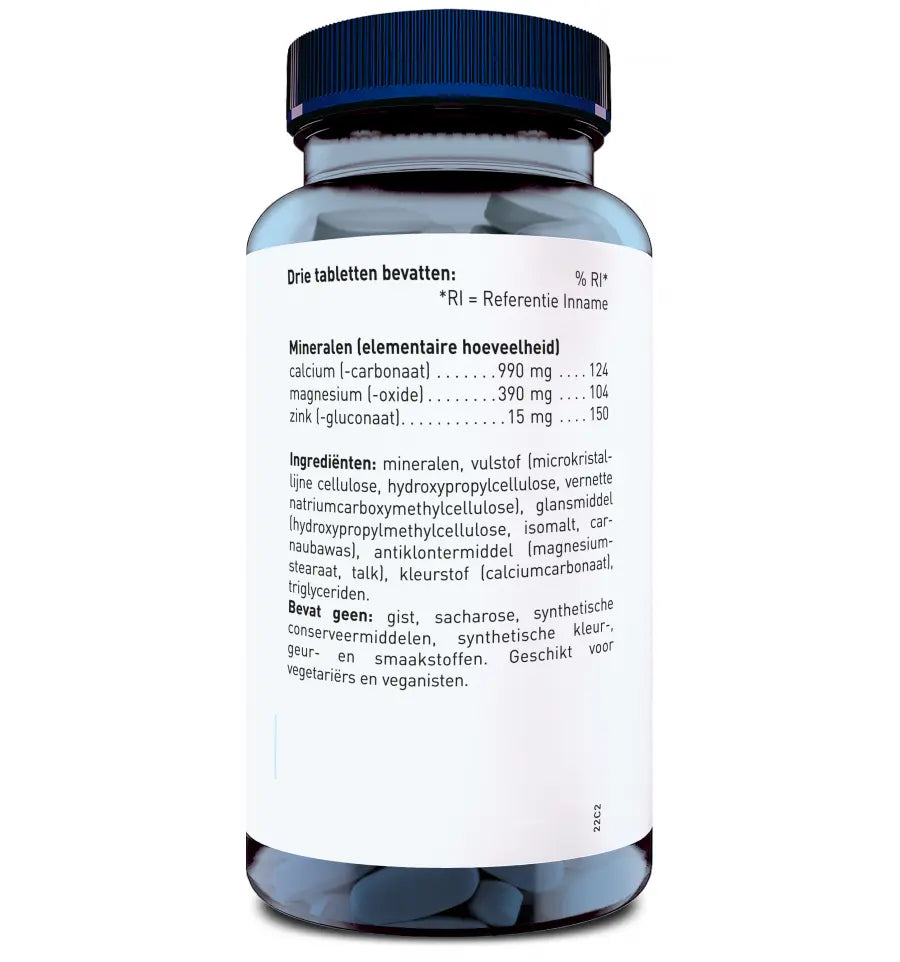 Orthica Cal-Mag-Zink 90 tabletten (afbeelding 3)
