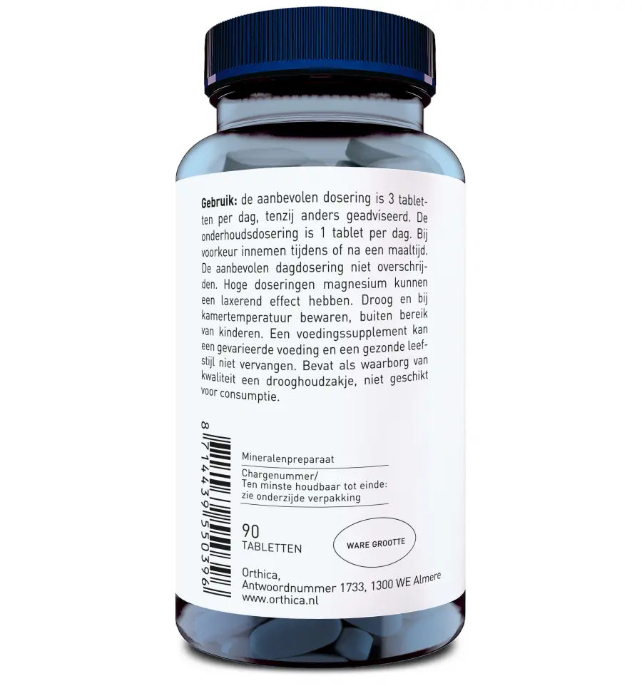 Orthica Cal-Mag-Zink 90 tabletten (afbeelding 2)