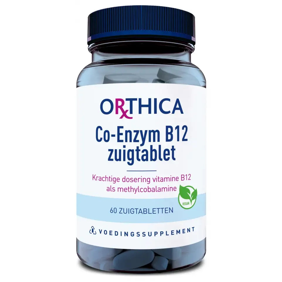 Orthica Co-Enzym B12 60 zuigtabletten