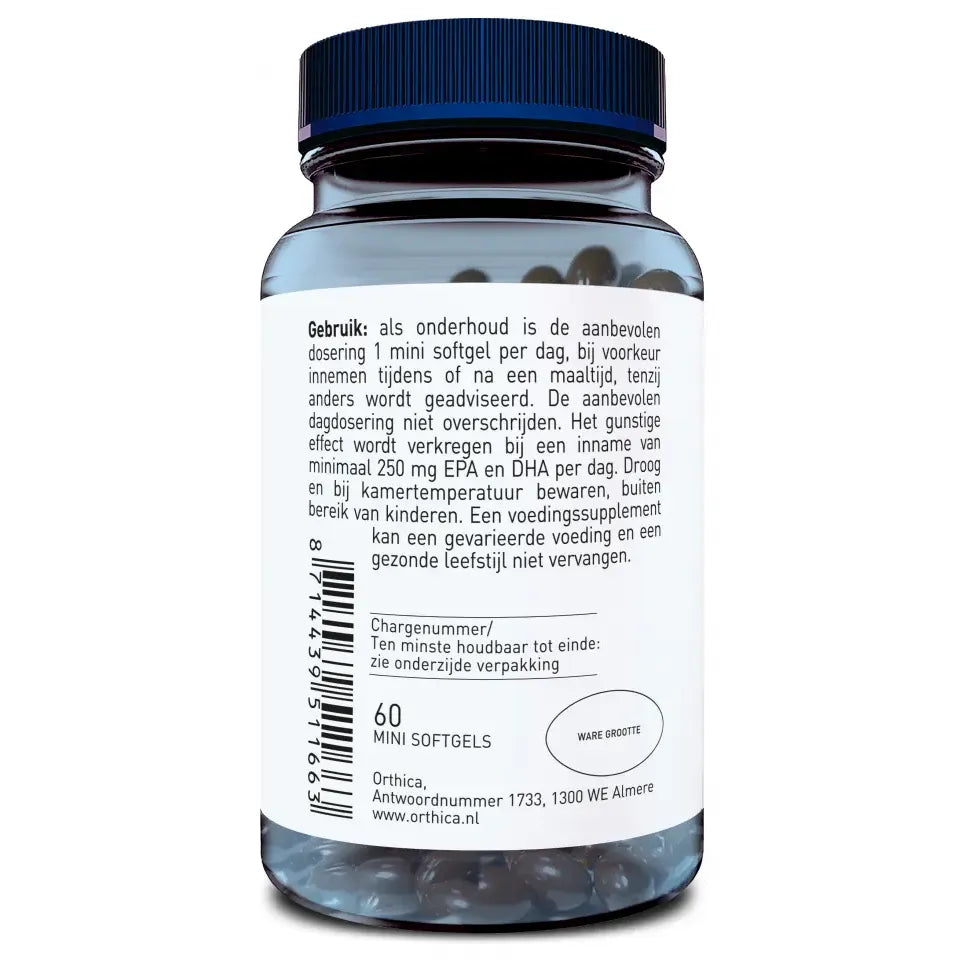 Orthica Co-Enzym Q10-30 60 mini softgels
