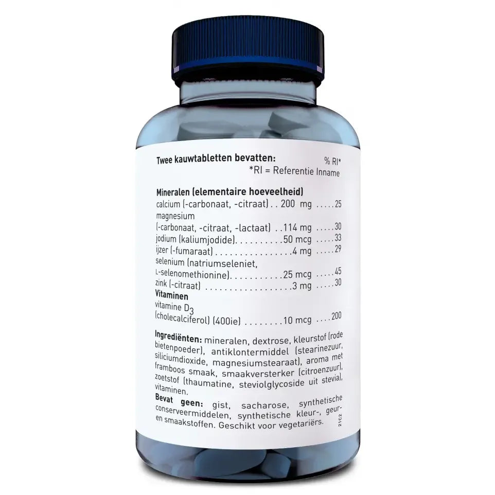 Orthica Dino Minerals 90 kauwtabletten