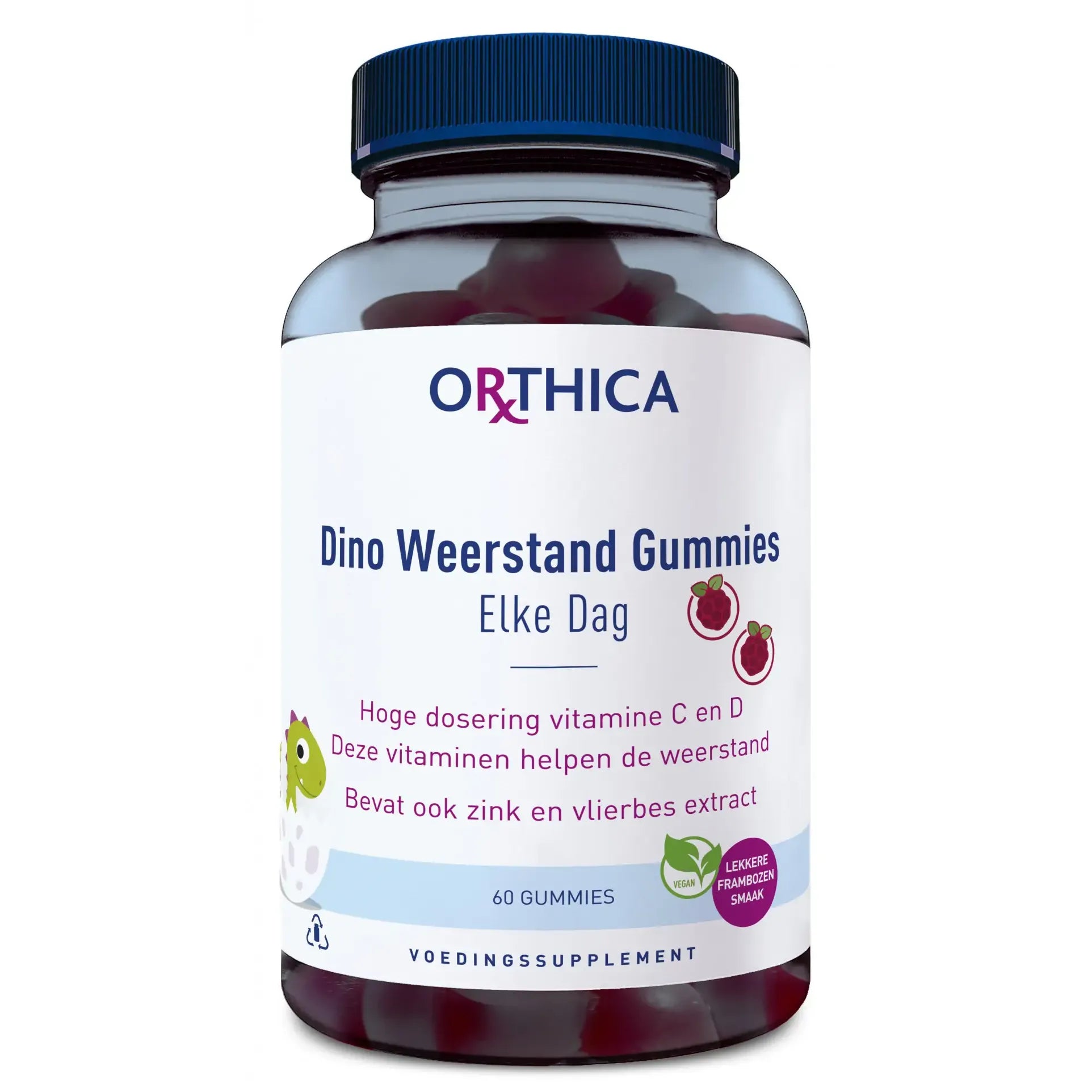 Orthica Dino weerstand 60 gummies